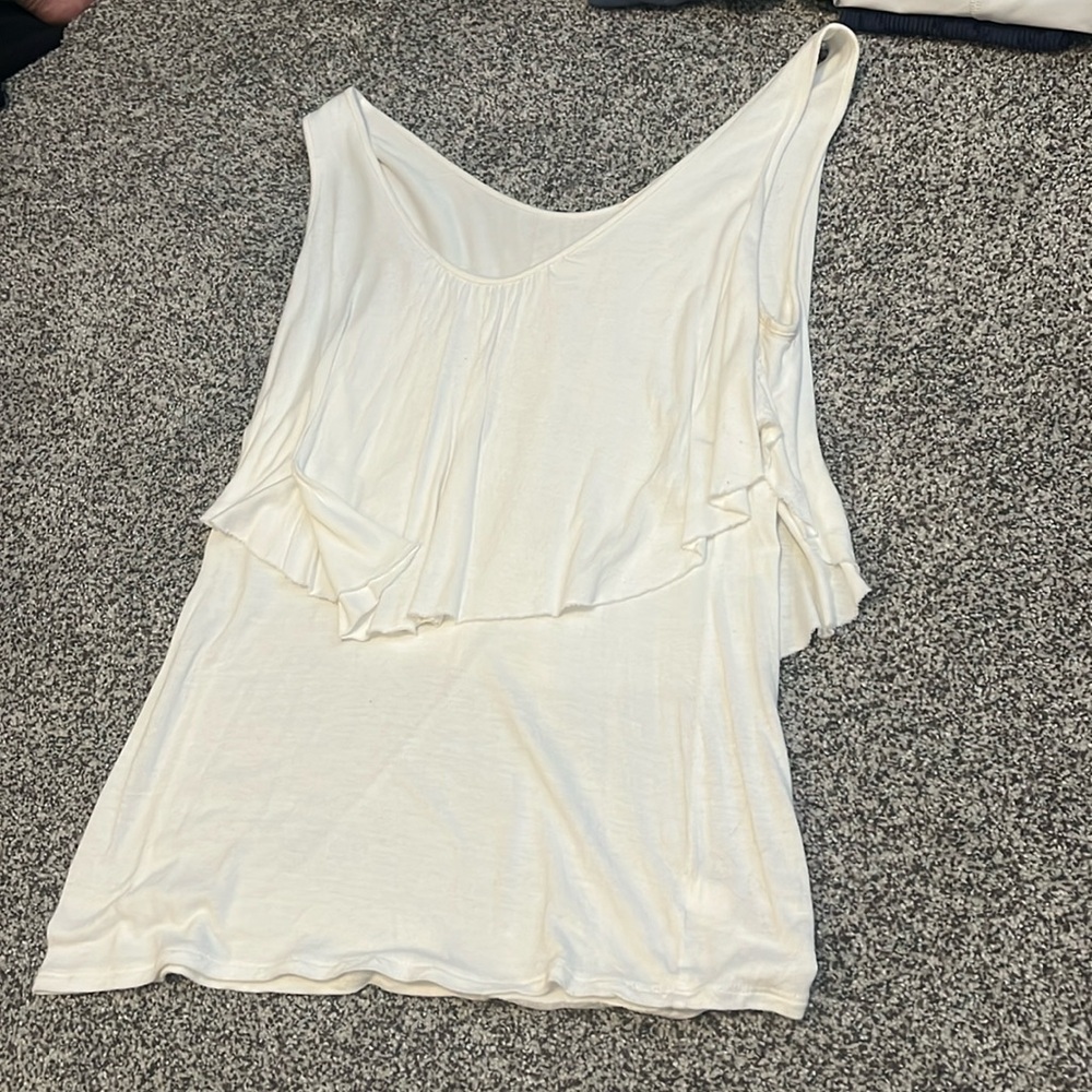 Small white old navy top